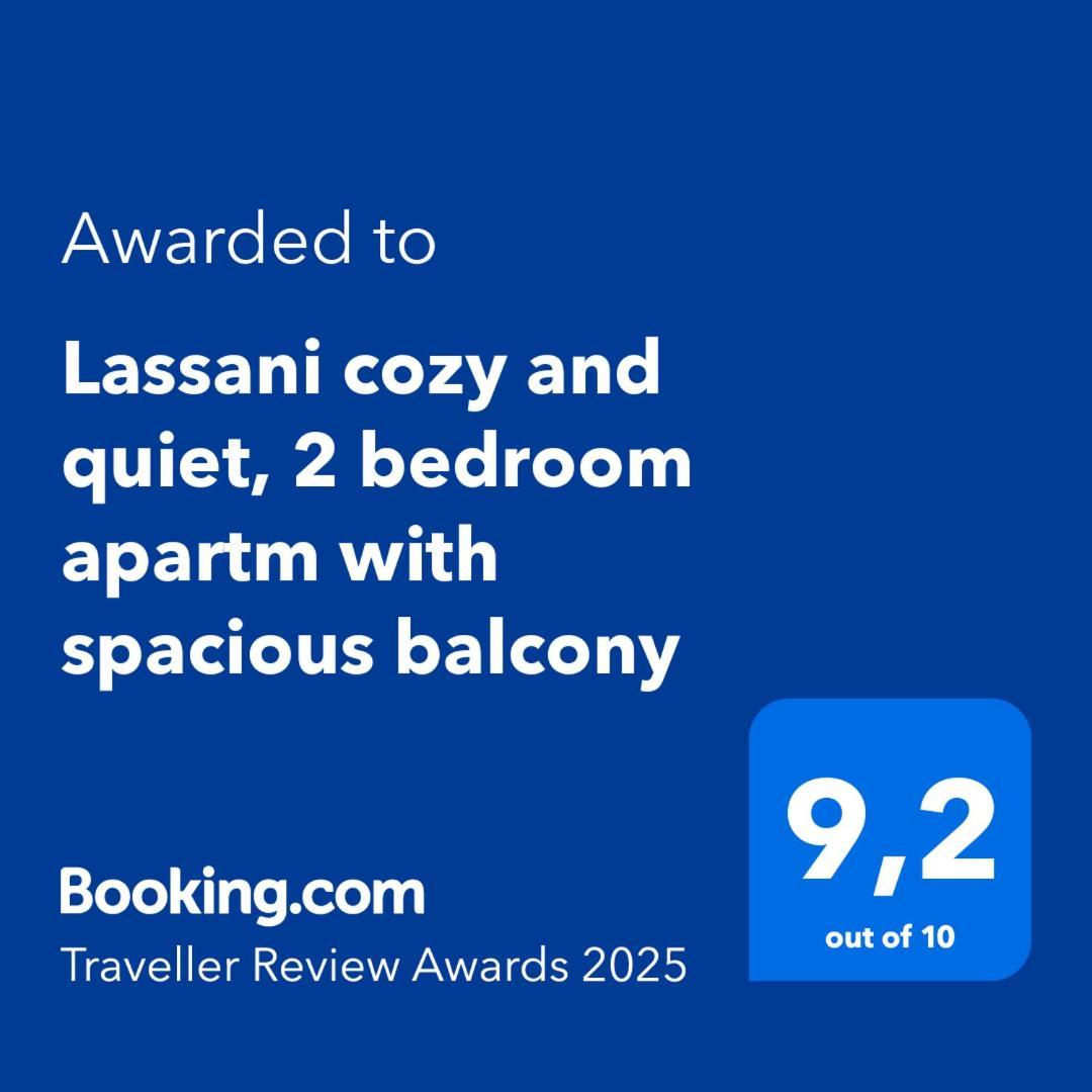 Lassani Cozy And Quiet, 2 Bedroom Apartm With Spacious Balcony เทสซาโลนิกิ ภายนอก รูปภาพ